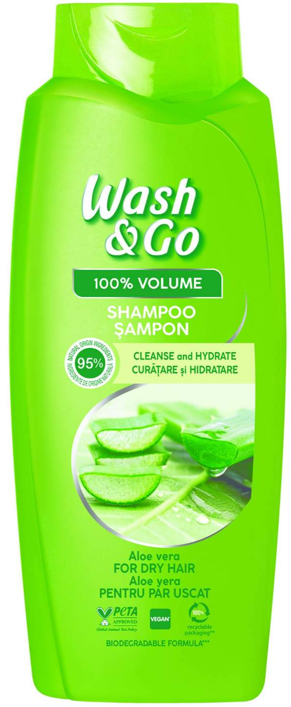 Šampon za kosu WASH & GO Aloe vera 675ml