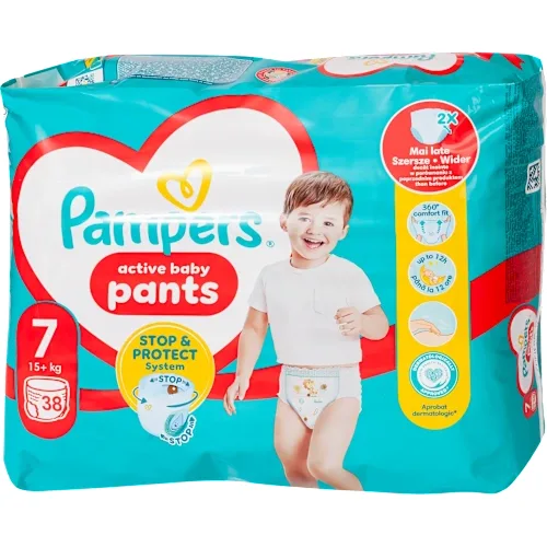 Pelene za bebe PAMPERS  pants 7 38kom