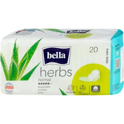 Higijenski ulošci BELLA herbs aloe vera  20kom