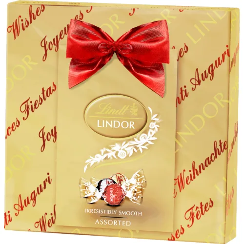 Bombonjera LINDT Lindor assort giftbox 287g
