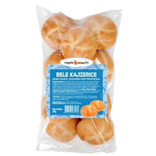 Kajzerice TVOJIH 5 MINUTA bele 300g