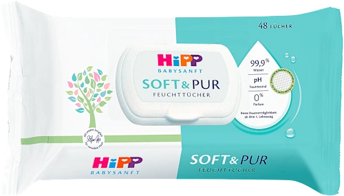 Vlažne maramice HIPP soft & pure 48kom