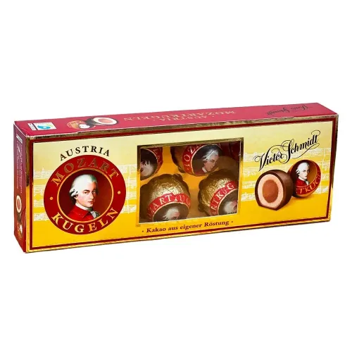 MOZART manner kugle crna čokolada 132g