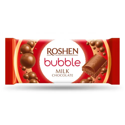 Čokolada ROSHEN bubble mlečna 80g
