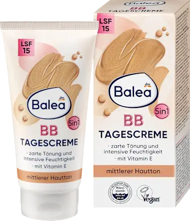 BB krema BALEA tonirana dnevna srednji svetli ten SPF15 50ml