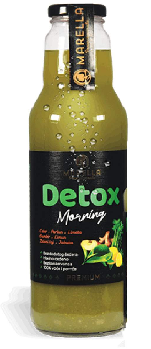 Negazirani sok MARELLA Detox morning 750ml
