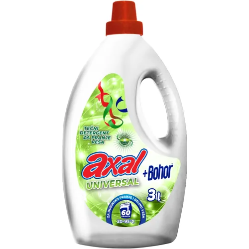 Tečni det.za pr.veša AXAL universal tečni 60 pranja (3l)