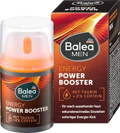 Krema za lice BALEA MEN Energy power booster gel krema za lice 50ml
