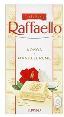 Čokolada FERRERO Raffaello kokos badem 90g
