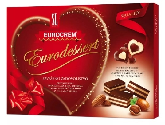 Bombonjere SWISSLION Eurodessert 160g