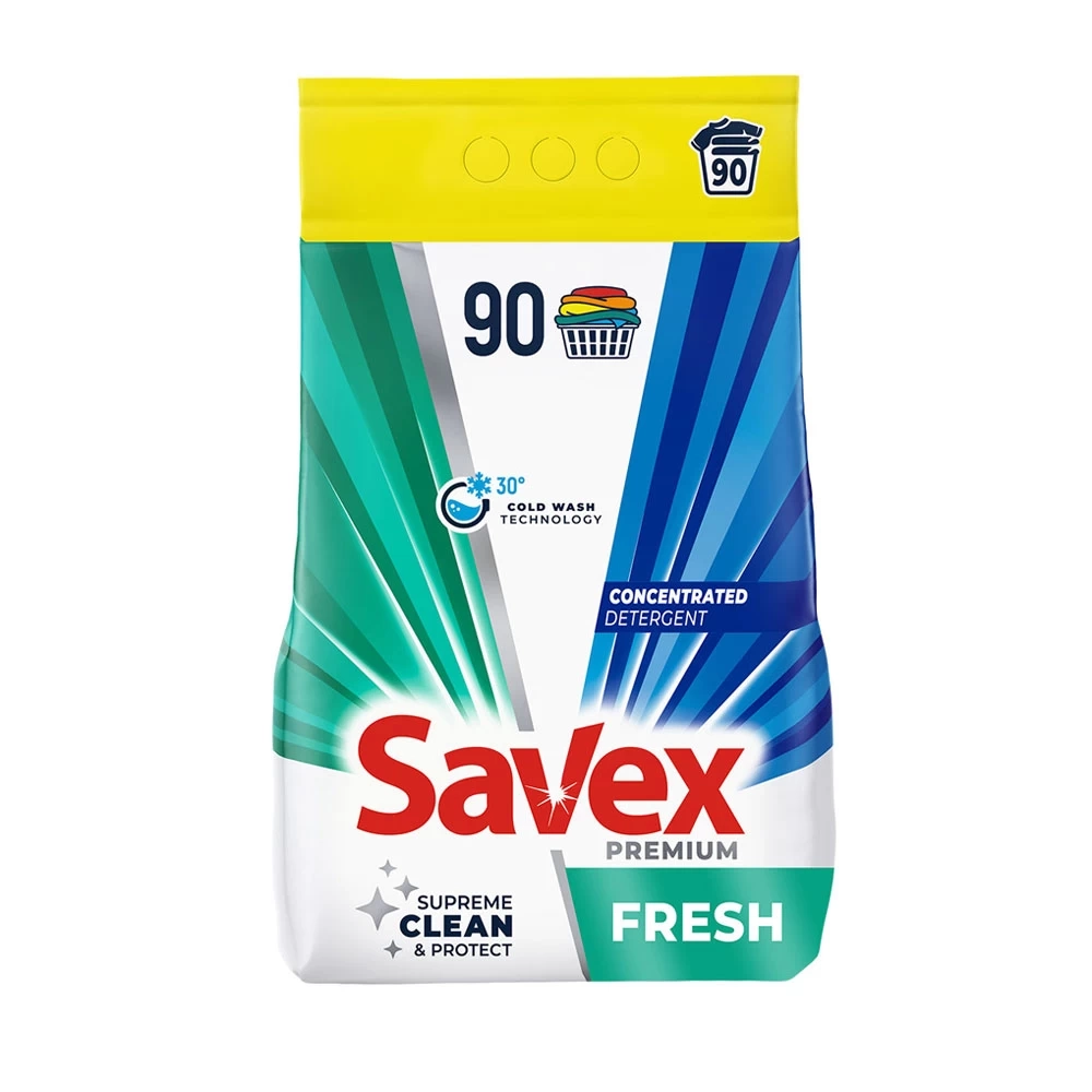 Deterdžent za pranje veša SAVEX Fresh 90 pranja (7,2kg)