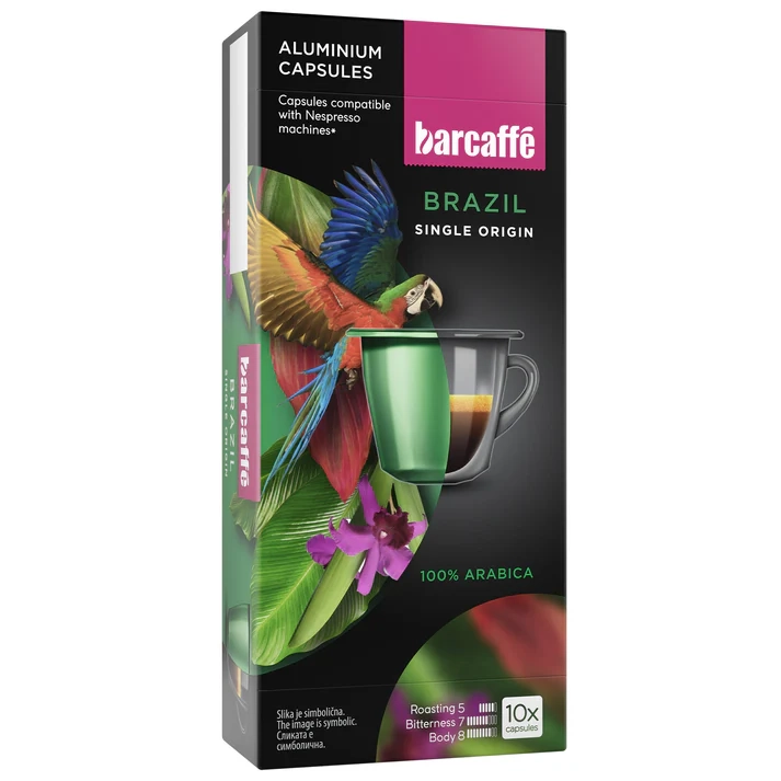 Kapsule za kafu PERFETTO Brazil 55g Barcaffe 10kom