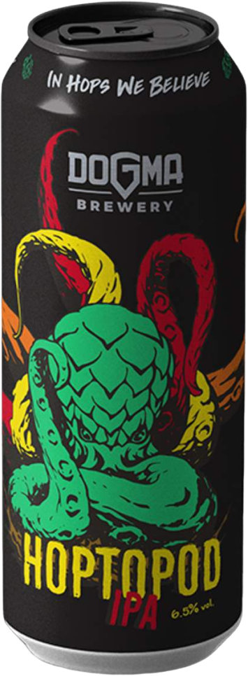 Pivo DOGMA Hoptopod ipa 0,5l