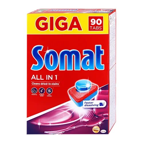 Tablete SOMAT All in one giga 90kom