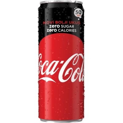 Gazirani sok COCA-COLA Zero 330ml