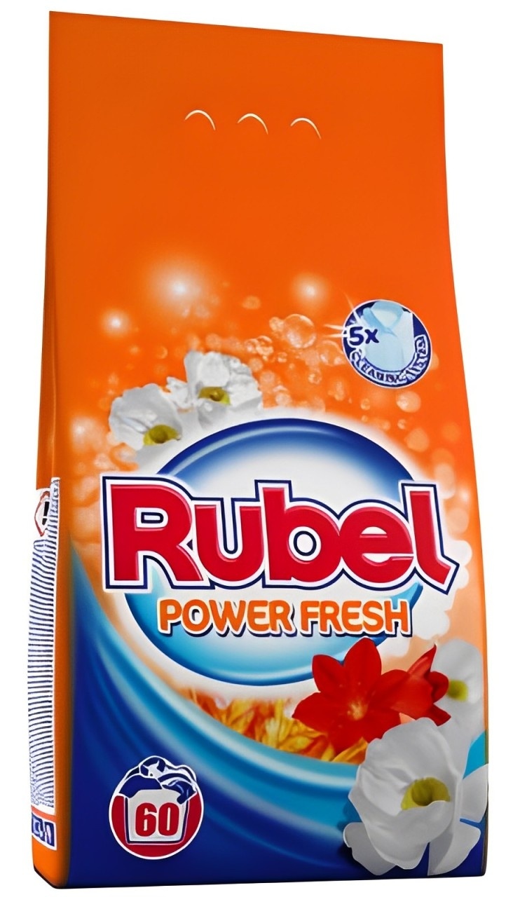 Deterdžent za pranje veša RUBEL active fresh 80 pranja (6kg)