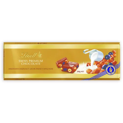 Čokolada LINDT premium lešnik 300g