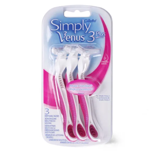 Brijač za žene Simply VENUS 3 plus  3pcs
