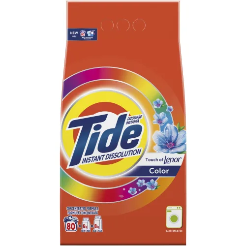 Det. za pranje veša TIDE Color Touch of Lenor praškasti 80 pranja (6kg)