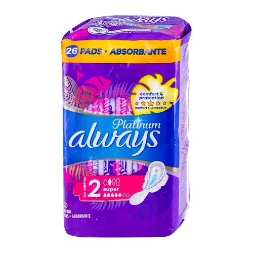 Higijenski ulošci ALWAYS Platinum Super higijenski  26kom