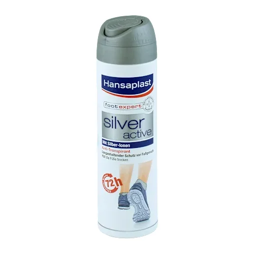 Dezodorans HANSAPLAST Silver Active za stopala 150ml