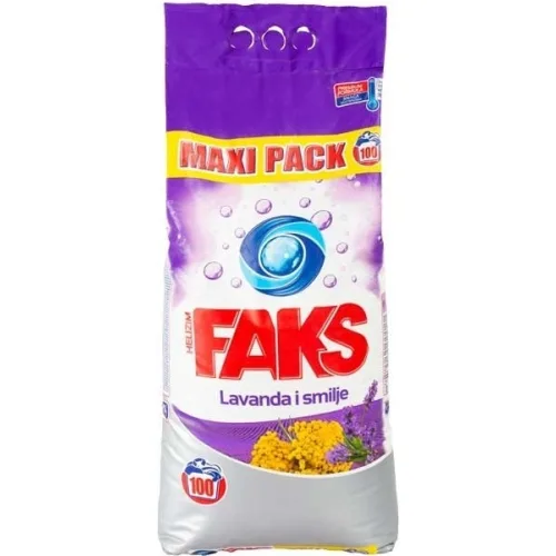 Deterdžent za pranje veša FAKS lavanda i smilje 100 pranja (10kg)