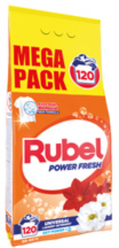 Deterdžent za pranje veša RUBEL power fresh 120 pranja (9kg)