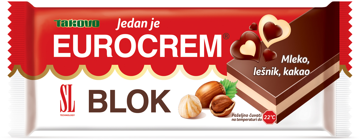 Krem tabla SWISSLION EUROCREAM blok mix 80g