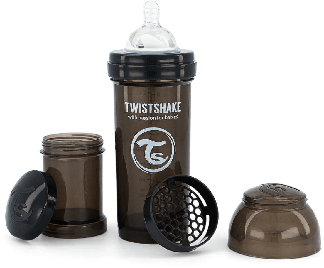 TWISTSHAKE Anti-colic flašica 260ml crna