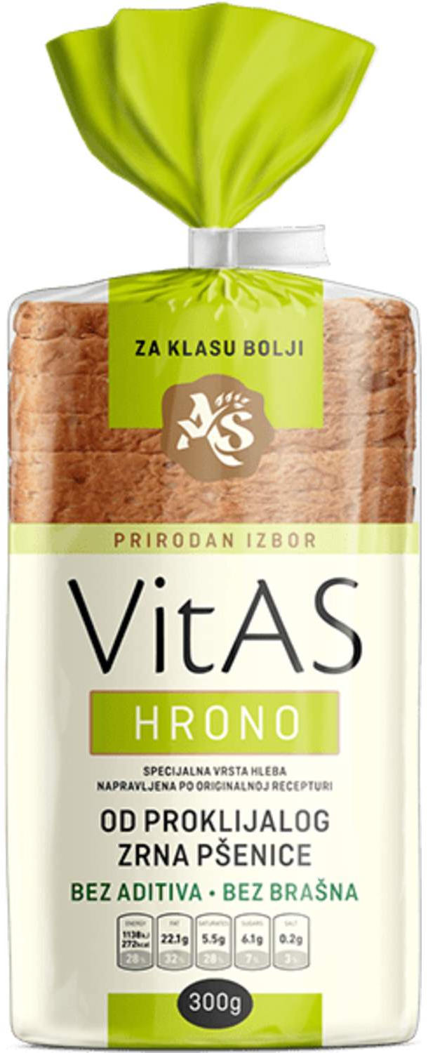 Hleb AS Vitas hrono 300g