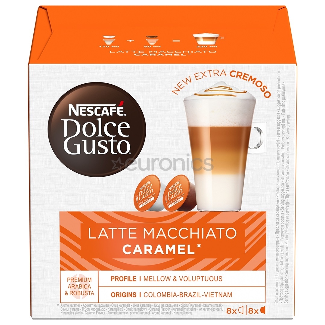 Kapsule za kafu NESCAFE DOLCE GUSTO Caramel Macchiato 146.5g 16 kom