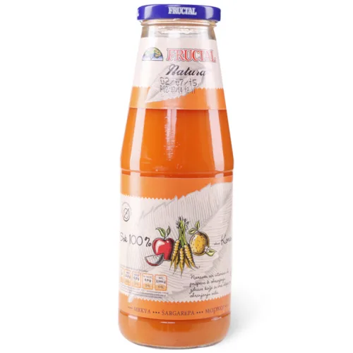 Negazirani sok FRUCTAL šargarepa 100% Natural 0.7l