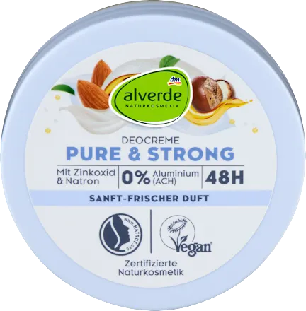 Dezodorans krema ALVERDE Pure & strong 50ml