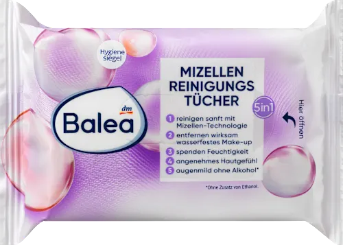 Vlažne maramice za čišćenje lica BAELA 5u1 micelarne 25kom