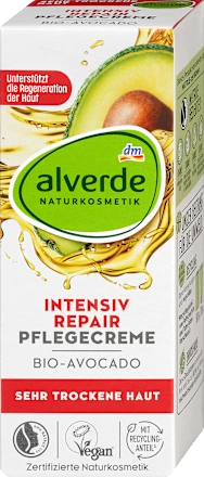 Krema za negu lica ALVERDE Intensive repair avokado 50ml