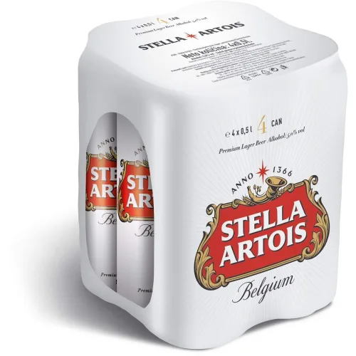 Pivo STELLA ARTOIS 4x0,5l