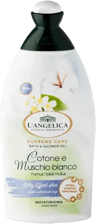 Gel za tuširanje L'ANGELICA pamuk i beli mošus 500ml