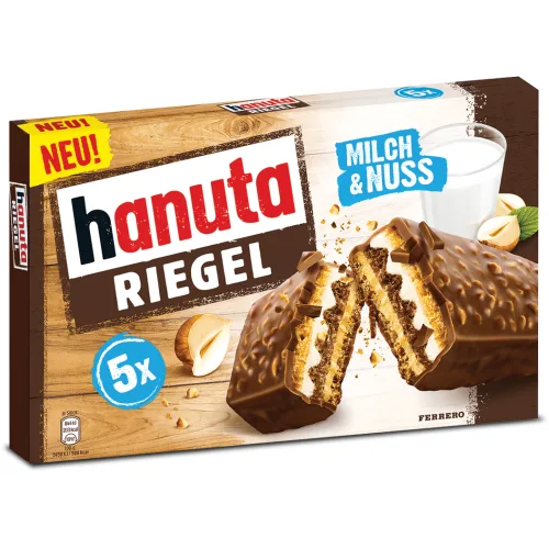 Napolitanke HANUTA Riegel 5x34,5g