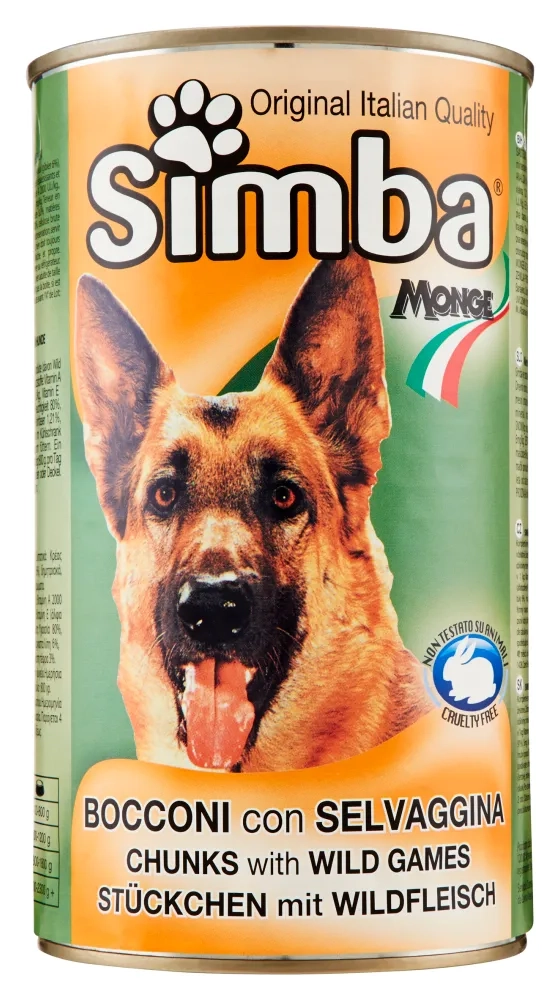 Hrana za pse SIMBA Adult  divljač 1,23kg