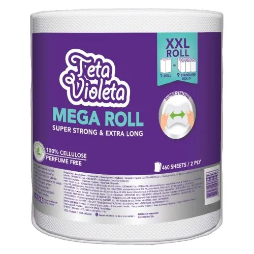 Ubrus VIOLETA Mega roll 2sloja 1kom