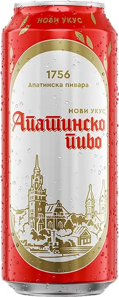 Pivo APATINSKO limenka 0,5l