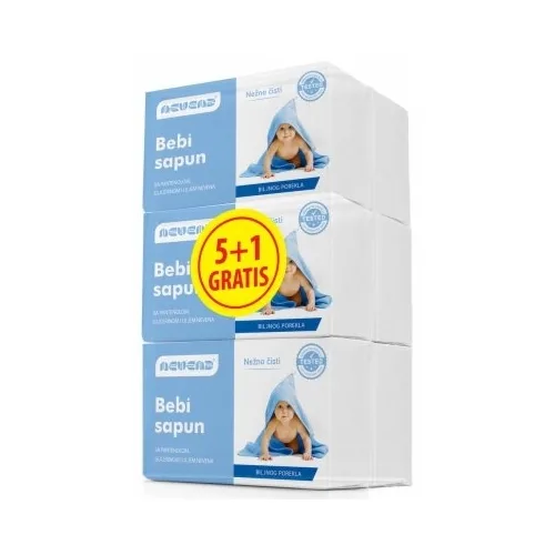 Sapun NEVENA Baby plavi 78g 5+1 gratis