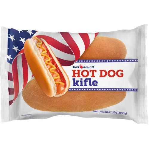 Kifle TVOJIH 5 MINUTA za hot dog 2x55g