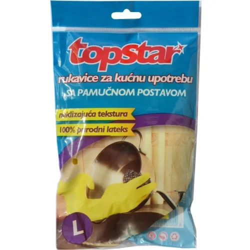 TOP STAR gumene L 1kom