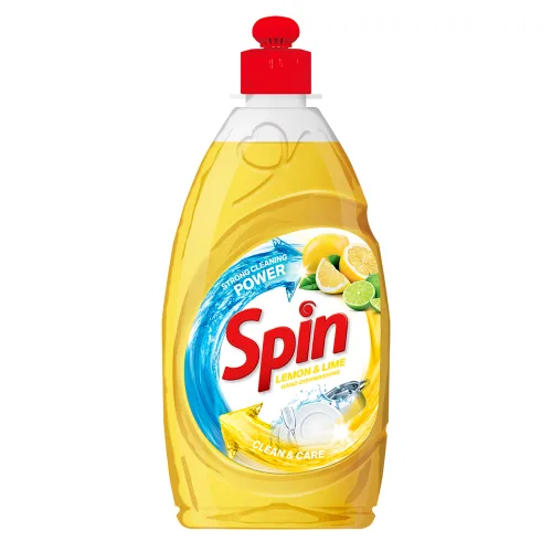 Det.za ruč.pr.sud SPIN lemon&lime 450ml