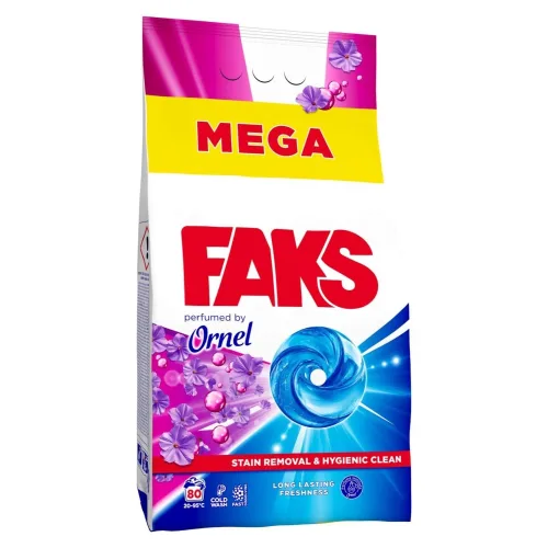 Deterdžent za pranje veša FAKS By Ornel 80 pranja (6kg)