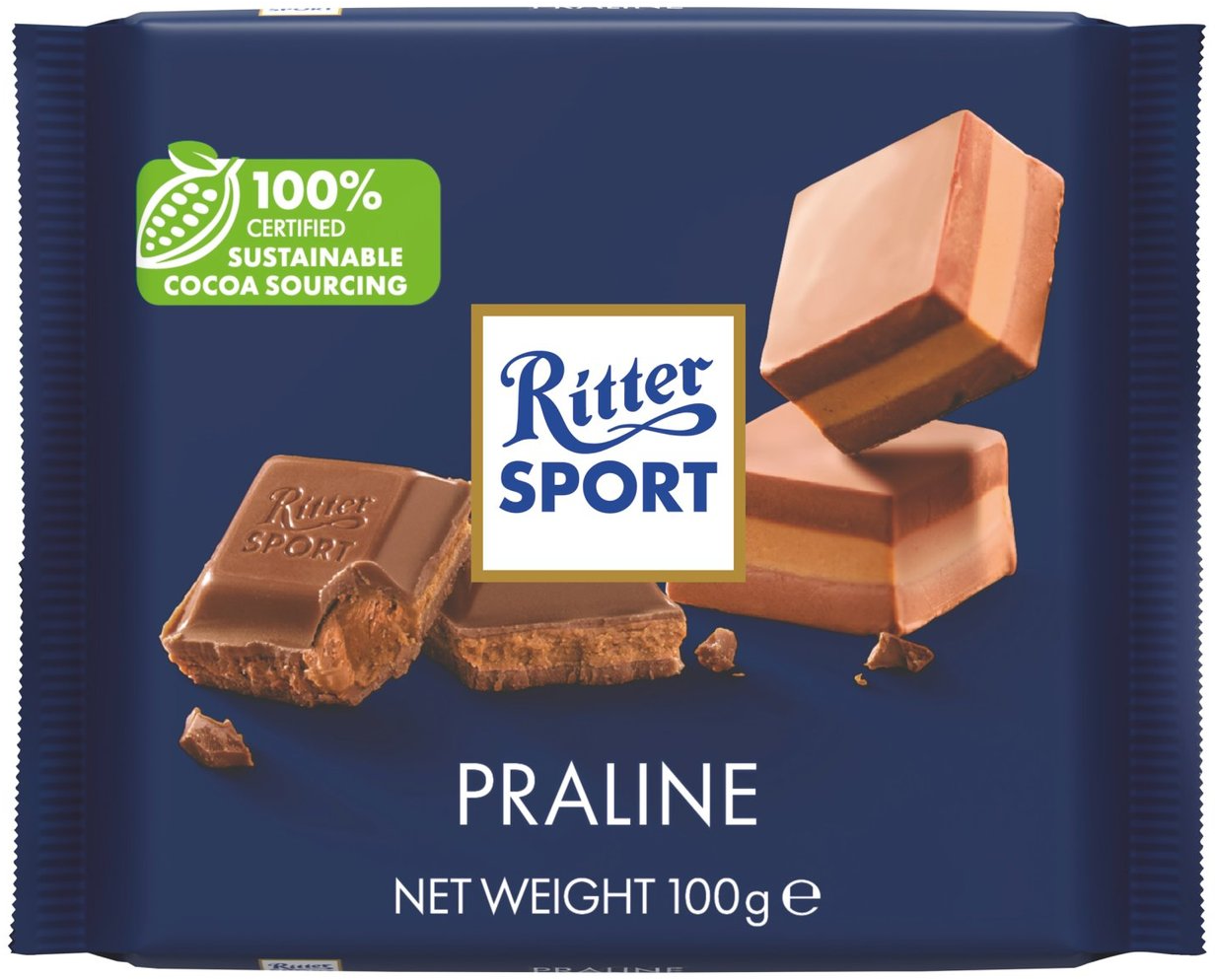 Čokolada RITTER SPORT praline 100g