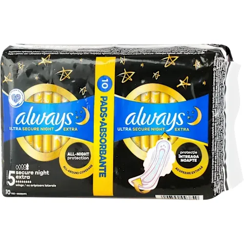 Higijenski ulošci ALWAYS Ultra night  duo 10kom