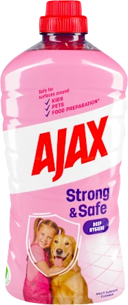 Sredstvo za čišćenje podova AJAX Strong & safe 1l