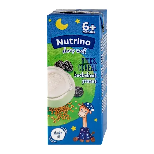 Dečija hrana NUTRINO mlekce heljda suva šljiva 200ml